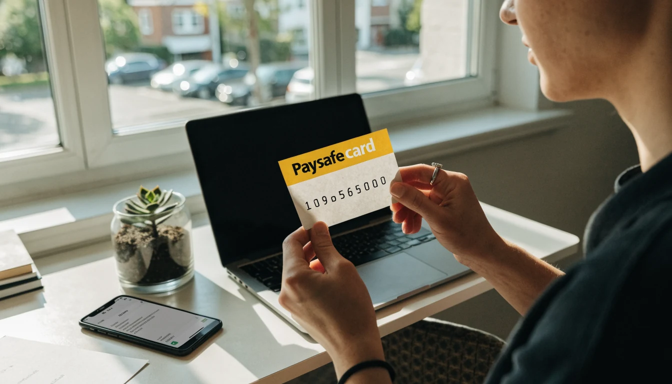 Online-Casino mit Paysafecard-Code einlösen